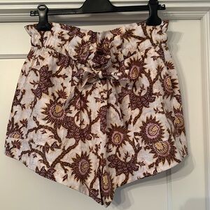 NWOT A.L.C. Paper Bag Shorts